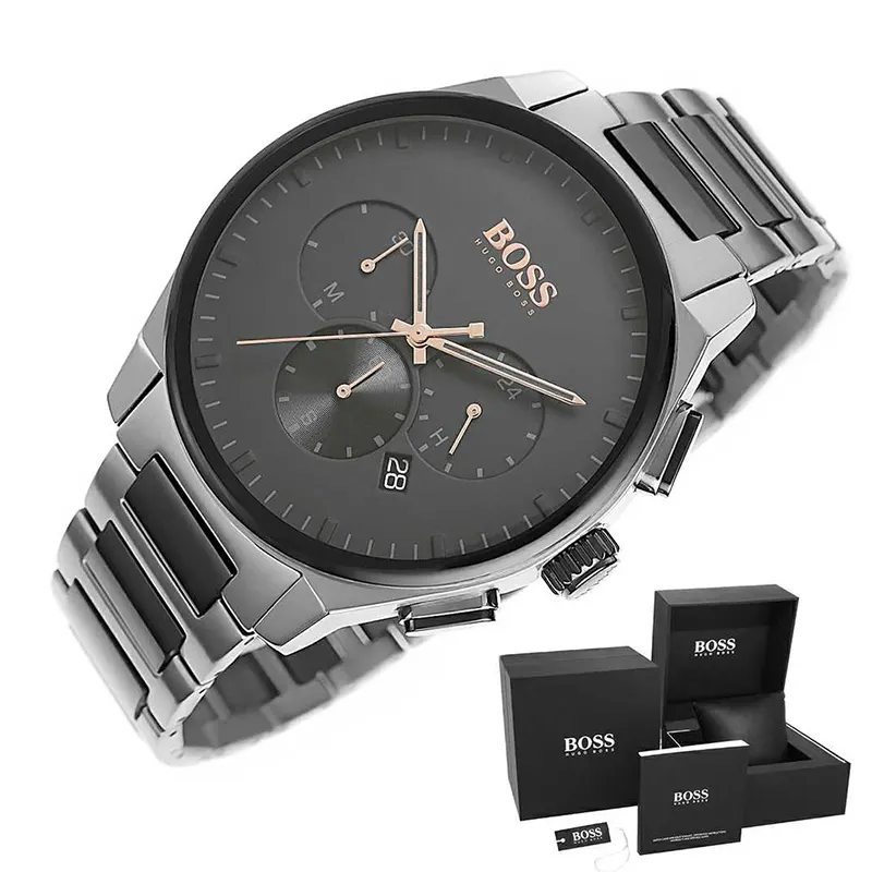 Hugo Boss Peak Series Black Dial Men's Watch- 1513814